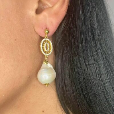orecchini con le perle scaramazze silvana mannucci gioielli