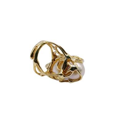 anello con le perle scaramazze silvana mannucci gioielli 1