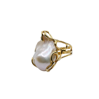 anello con le perle scaramazze silvana mannucci gioielli 3