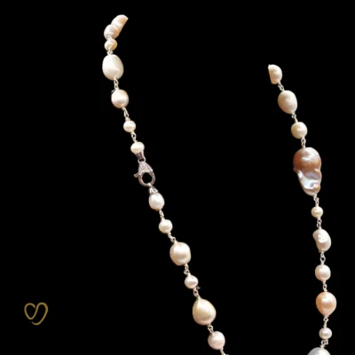collana meghan con le perle scaramazze multicolore silvana mannucci gioielli 2