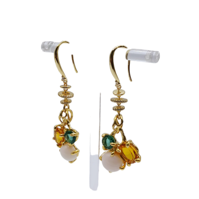 orecchini con corallo autentico silvana mannucci gioielli