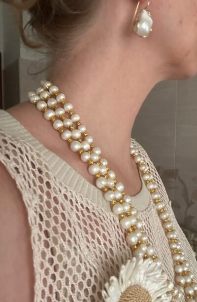 collana con 3 fili di perle dacqua dolce silvana mannucci gioielli