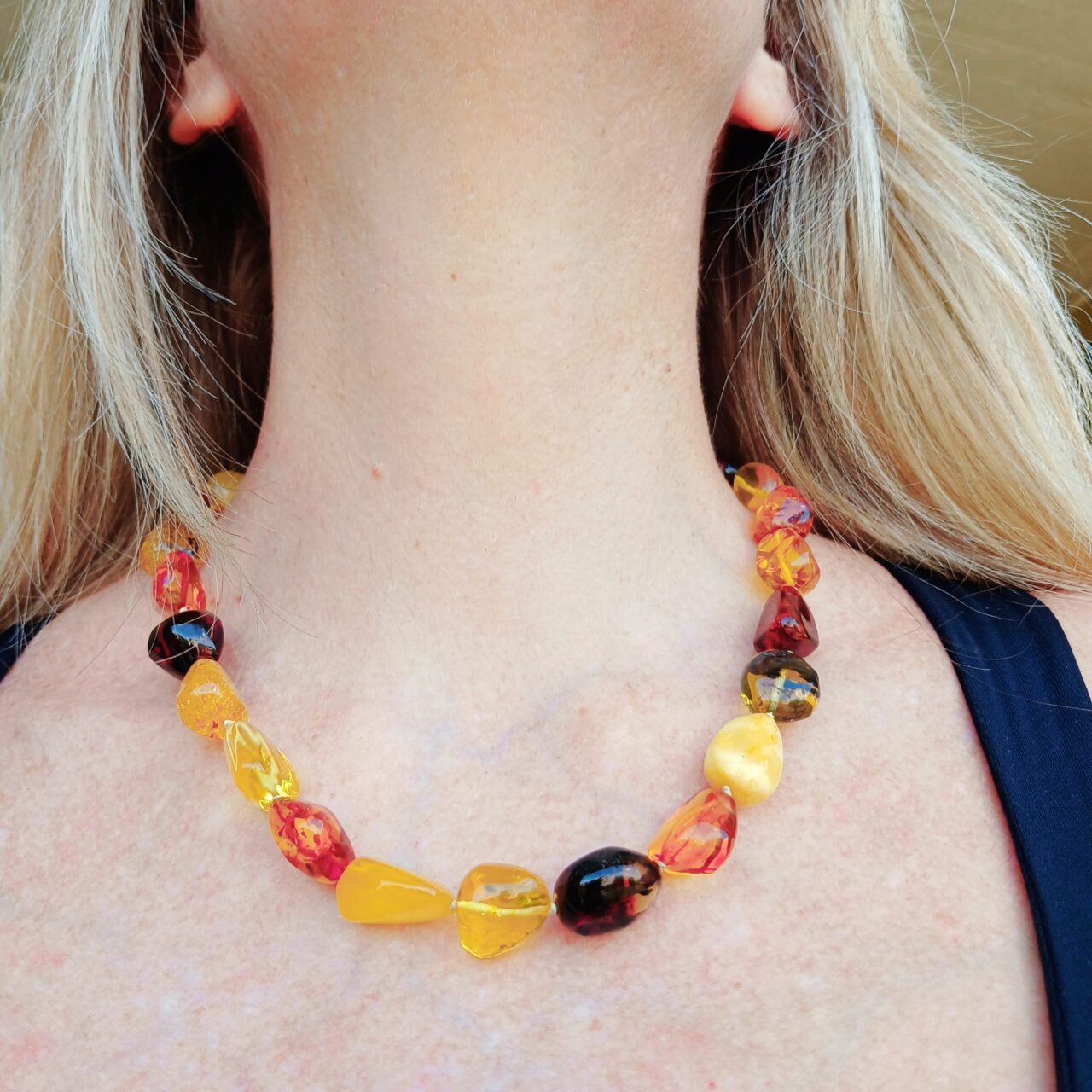 Collana in Ambra Baltica Sconto 50 %