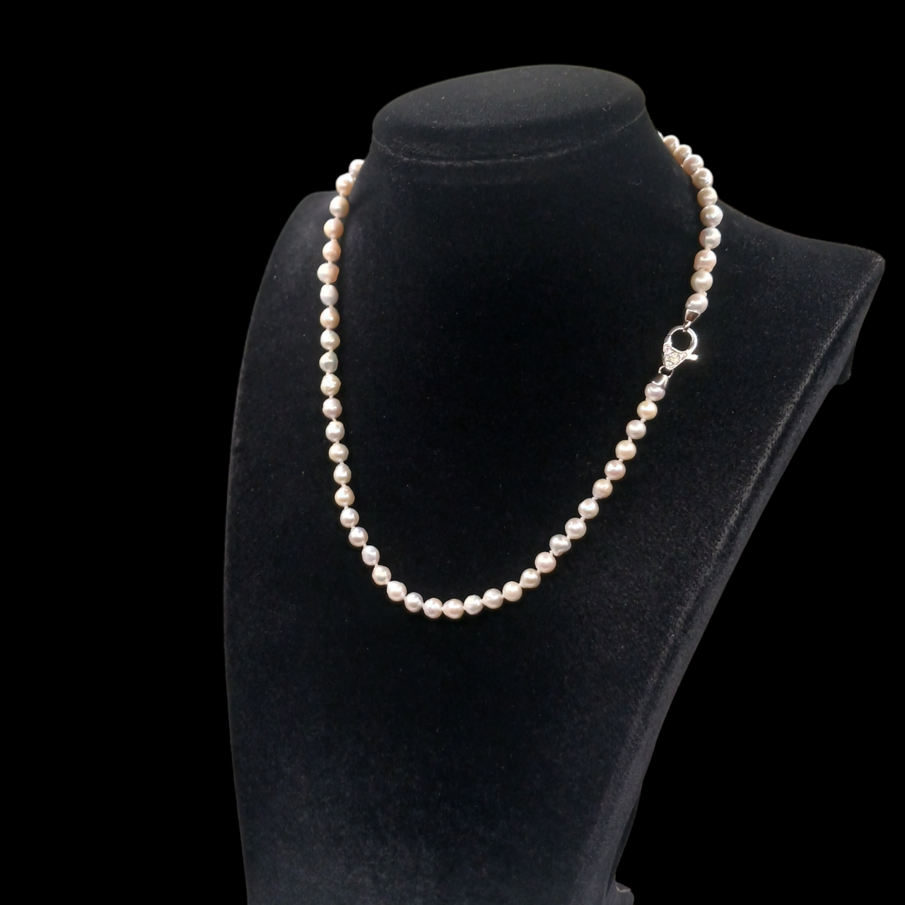 Collana con perle scaramazze-modello Carolina