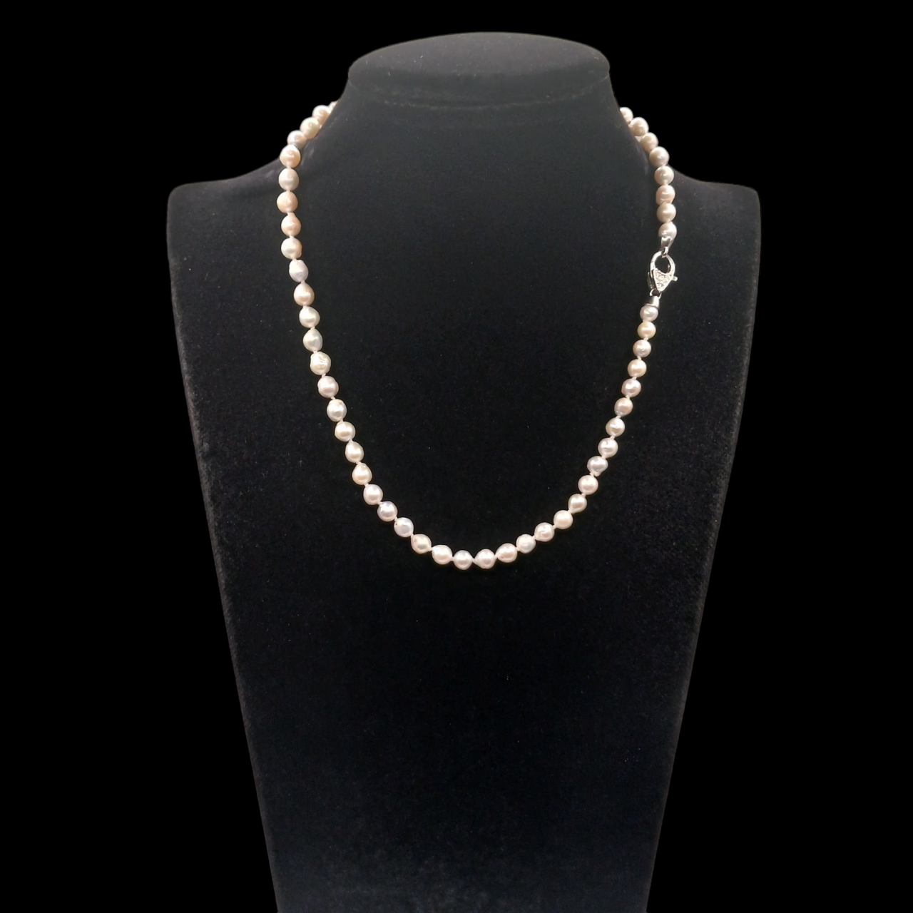 Collana con perle scaramazze-modello Carolina