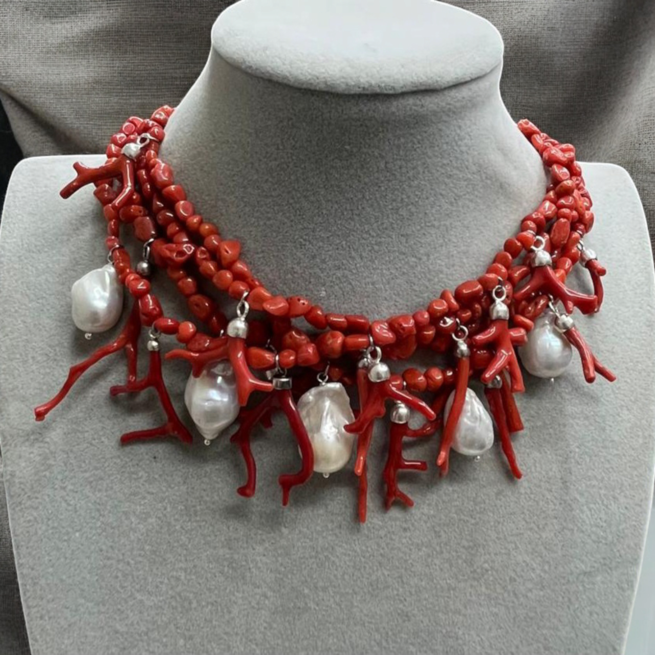 Collana in corallo Sofia