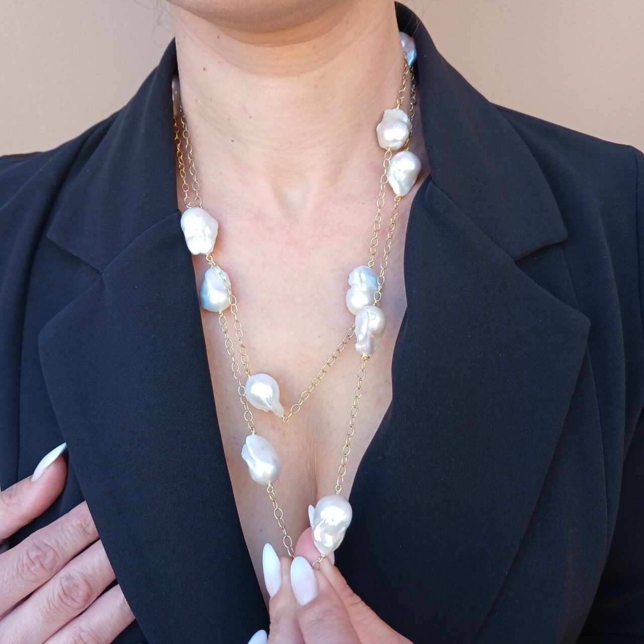 Collana Paola con Perle di Acqua Dolce