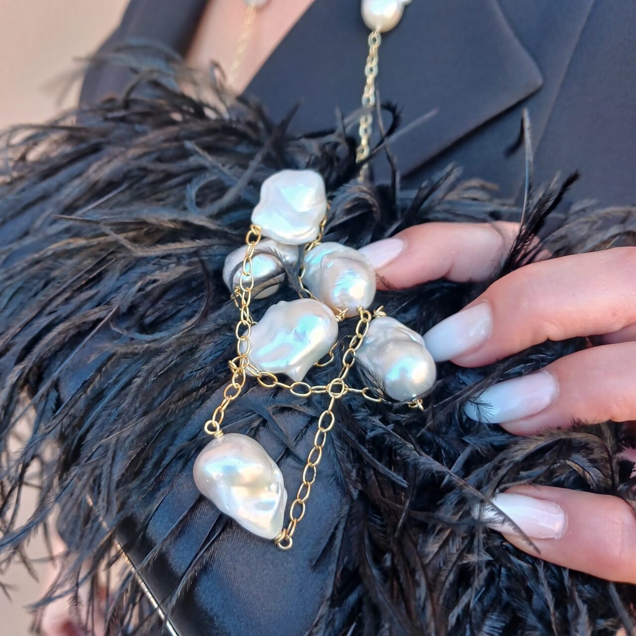 Collana Paola con Perle di Acqua Dolce