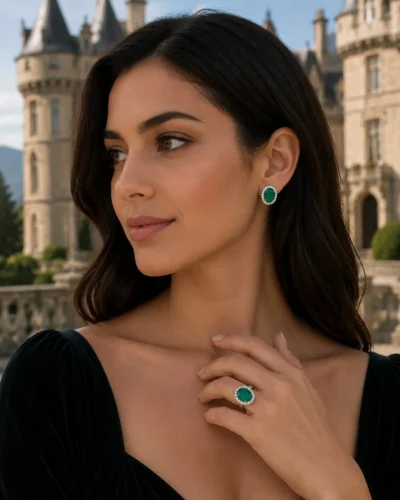 Anello in Argento 925 con Zirconi regolabile Venere