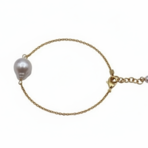 Bracciale in argento 925 con ciondolo con perla scaramazza-modello Sofia Bracciale in argento 925 con ciondolo con perla scaramazza-modello Sofia