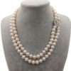 Collana di perle di acqua dolce bianche-modello Esperia