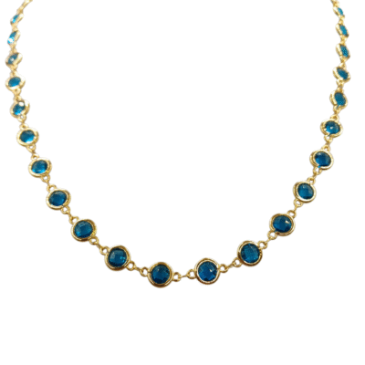 Collana Golden placcato oro giallo Spinello multicolor-modello Londra - immagine 4