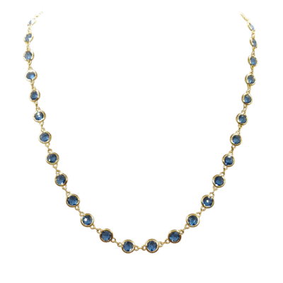 Collana Golden placcato oro giallo Spinello multicolor-modello Londra - immagine 9