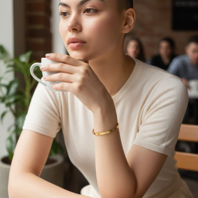 Bracciale rigido a vite-modello Elvira