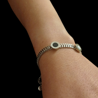 Bracciale in acciaio inossidabile-modello Giannina