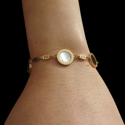 Bracciale in acciaio inossidabile-modello Natalya