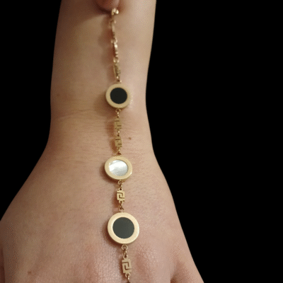 Bracciale in acciaio inossidabile-modello Natalya