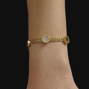 Bracciale in acciaio inossidabile-modello Silvia