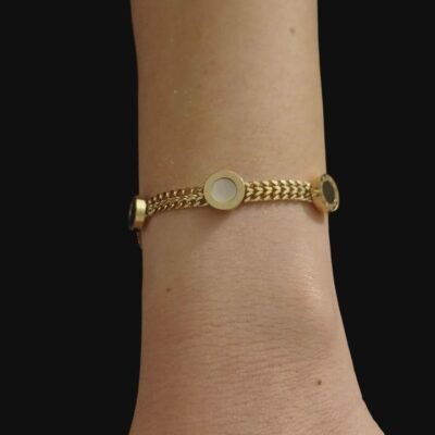 Bracciale in acciaio inossidabile-modello Silvia