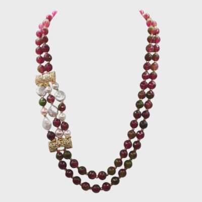 collana con le pietre e perle naturali modello bilbao silvana mannucci gioielli 5 Collana con le pietre naturali -modello Bilbao Collana con le pietre naturali -modello Bilbao