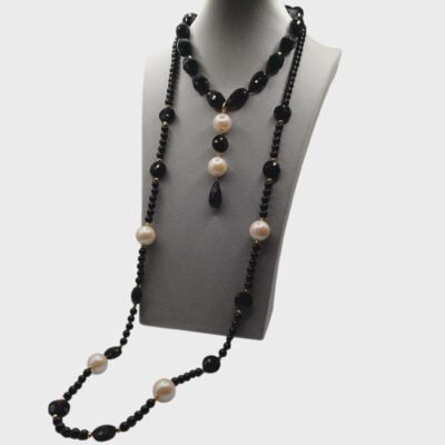collana con le pietre naturali e perle di maiorca modello palma di maiorca silvana mannucci gioielli 4 Collana con le pietre naturali e perle di Maiorca-modello Palma di Maiorca Collana con le pietre naturali e perle di Maiorca-modello Palma di Maiorca