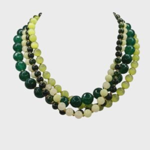 Collana con le pietre naturali -modello Saragozza