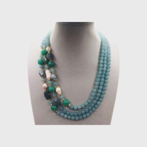 Collana con le pietre naturali-modello Siviglia