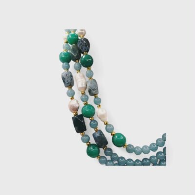 Collana con le pietre naturali-modello Siviglia