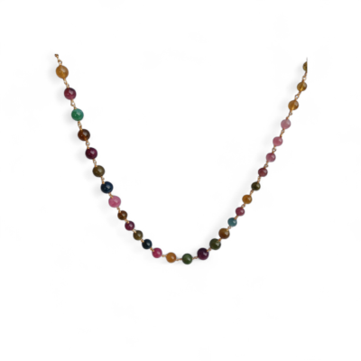 Collana con le tormaline naturali-modello Catalina