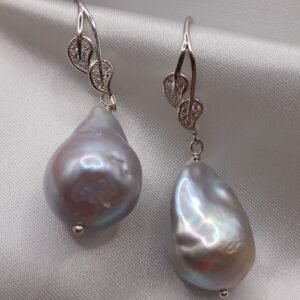 Orecchini Iris con grandi perle scaramazze autentiche