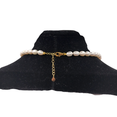 Collana con le perle d’acqua dolce-modello Tiziana