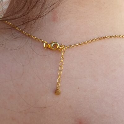 Collana Girocollo con Perla Barocca – Argento 925