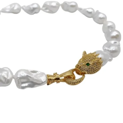 Collana Grandi Perle Scaramazze Mod Afrodite