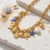 Collana con catena a maglie larghe