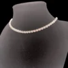 Collana Girocollo Tennis con Cristalli