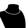 Collana Girocollo Tennis con Cristalli