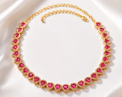Collana Tennis con Zirconi