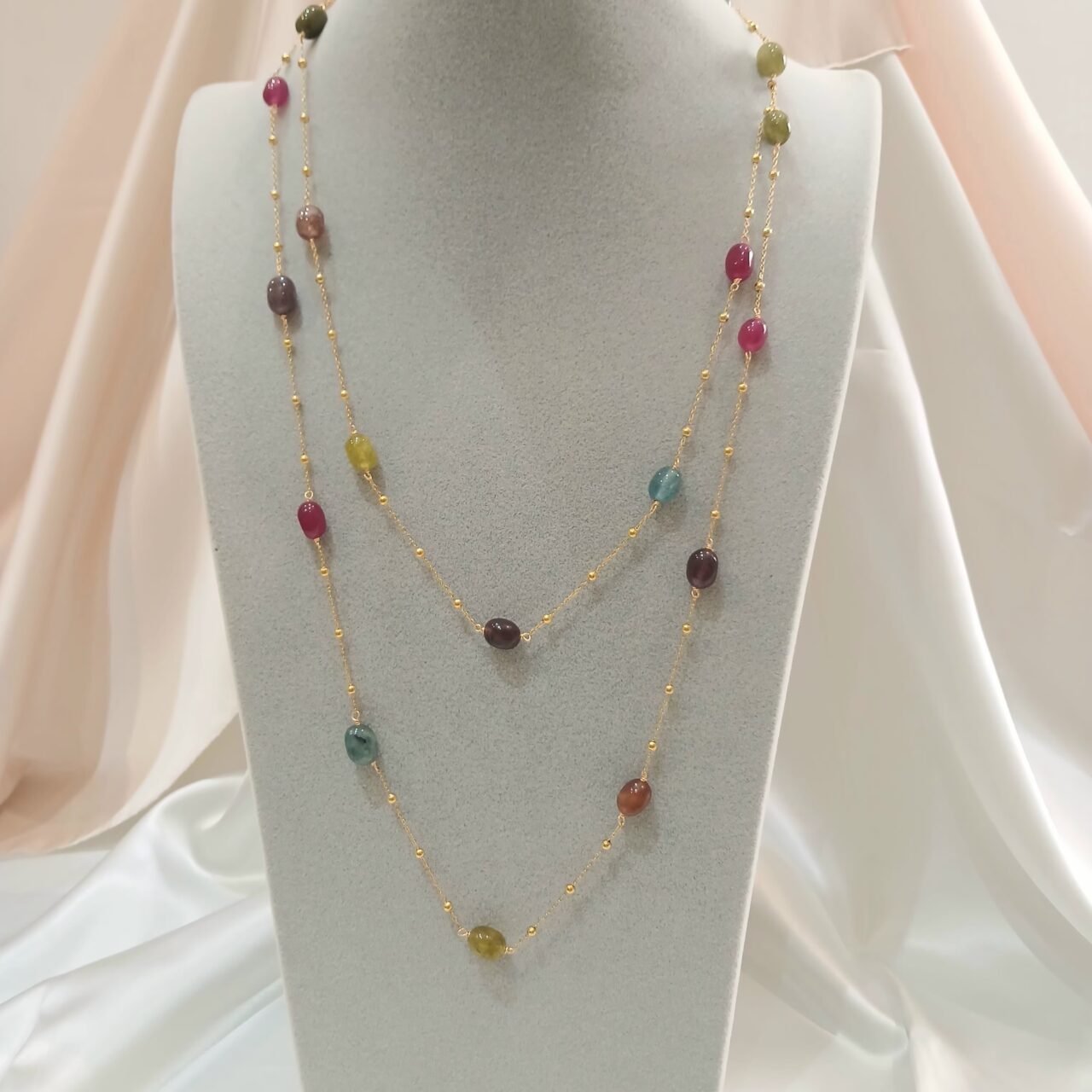 Collana Chanel con le Tormaline
