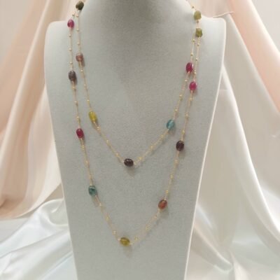 Collana Chanel con le Tormaline